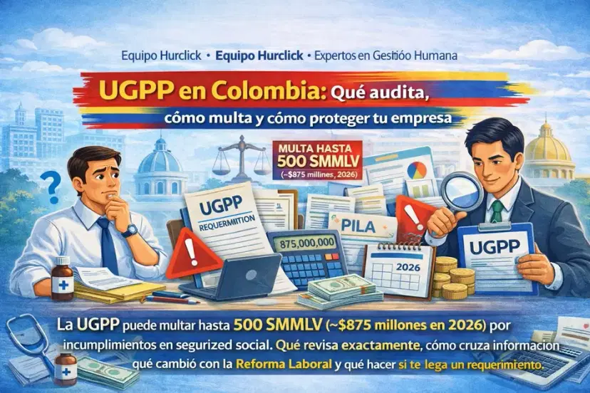 UGPP en Colombia: Qué audita, cómo multa y cómo proteger tu empresa