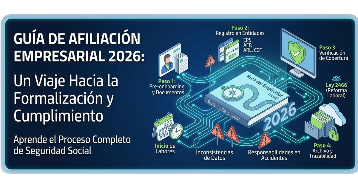 Afiliación a Seguridad Social en Colombia: Guía paso a paso para empresas